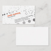 Kreismuster Visitenkarte (Vorne/Hinten)