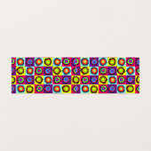 Kreismuster Visitenkarten (Außenseite Aufgefaltet)