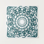 Kreismuster Wandteppich (Vorderseite (Horizontal))