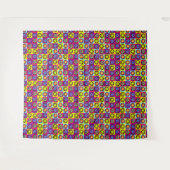 Kreismuster Wandteppich (Vorderseite (Horizontal))