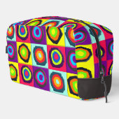 Kreismuster Waschbeutel (Rechte Ecke)
