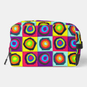Kreismuster Waschbeutel (Rückseite)