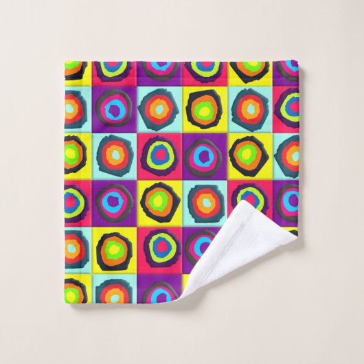 Kreismuster Waschlappen (Waschlappen)