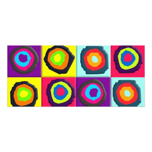 Kreismuster Werbekarte (Vorne)