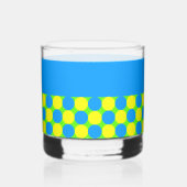 Kreismuster Whiskyglas (Rückseite)