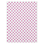 Kreispunkttischdecke des Rosas u. des Aqua grüne Tischdecke (Vorderseite)