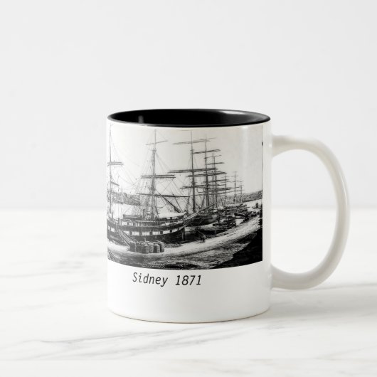 Kreisquay 1871 zweifarbige tasse (Rechts)
