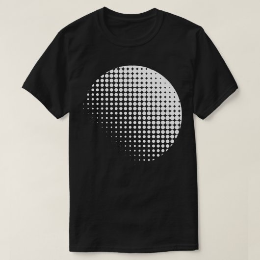 Kreisraster T-Shirt (Design vorne)