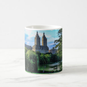 Kreissägen auf dem Central Park See, San Remo Kaffeetasse