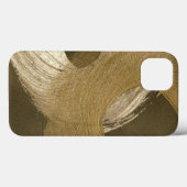 KreisSandsturm in TAN und in dunklem Brown Case-Mate iPhone Hülle (Rückseite (Horizontal))