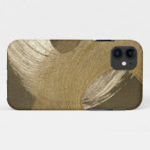 KreisSandsturm in TAN und in dunklem Brown Case-Mate iPhone Hülle (Rückseite (Horizontal))