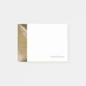 KreisSandsturm in TAN und in dunklem Brown Post-it Klebezettel (Vorderseite)