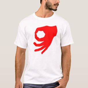 Kreisspielrot T-Shirt