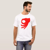 Kreisspielrot T-Shirt (Vorne ganz)