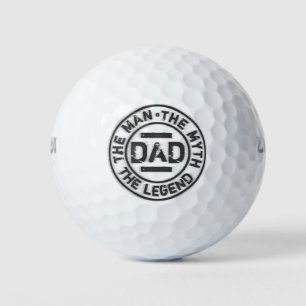 Kreisstempel Vater Der Mann Mythos Legende Golfball