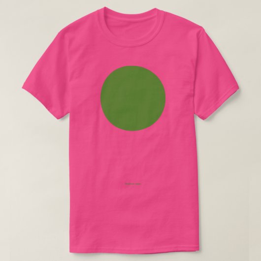 Kreissymbole maximal grün T-Shirt (Design vorne)