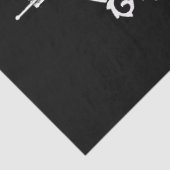 Kreissymbse-Decoupage für schwarze und weiße franz Seidenpapier (Detail)