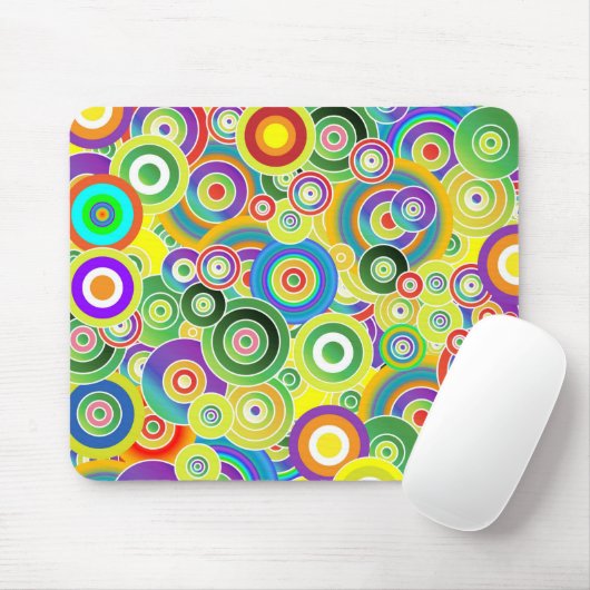 Kreist mousepad ein (Mit Mouse)