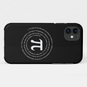 Kreiszahl Pi auf Case-Mate iPhone Hülle (Rückseite (Horizontal))