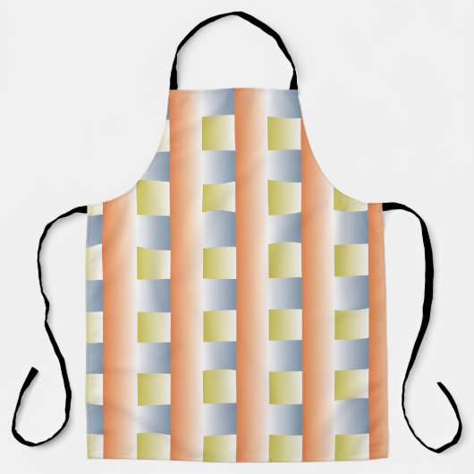 Krekel Fantasy-Gradient Wiederholmuster-Designer Schürze (Vorderseite)