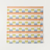 Krekel Fantasy-Gradient Wiederholmuster-Designer Wandteppich (Vorderseite (Horizontal))