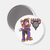 Kreludor Team Captain 1 Magnet (Vorderseite/Rückseite)