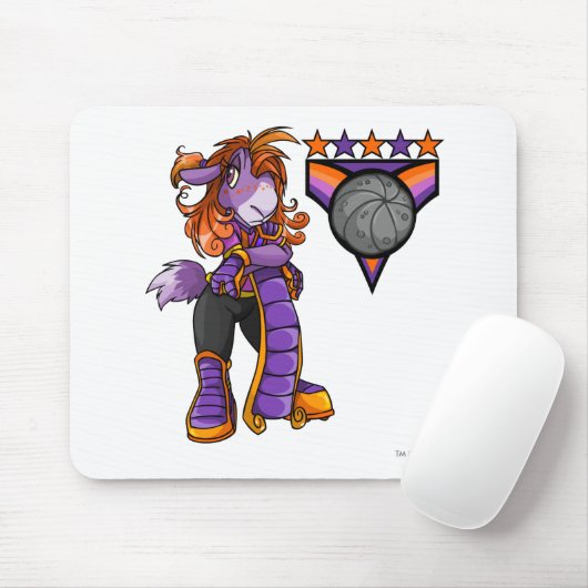 Kreludor Team-Kapitän 1 Mousepad (Mit Mouse)