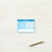 Kremala (Hangman) Word Game Post-it Klebezettel (Auf Schreibtisch)