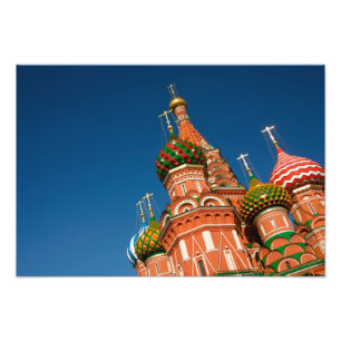 Kreml, Basilius-Segen Moskau, Russland Fotodruck