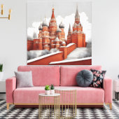 Kremlin Wall Art Leinwanddruck (Insitu (Wohnzimmer))