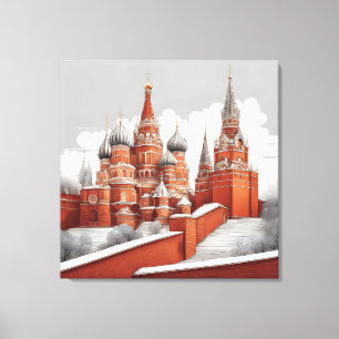 Kremlin Wall Art Leinwanddruck