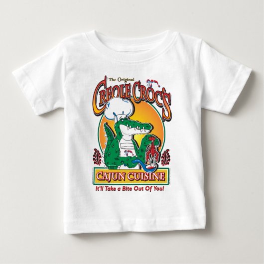 KREOLE-CROC BABY T-SHIRT (Vorderseite)