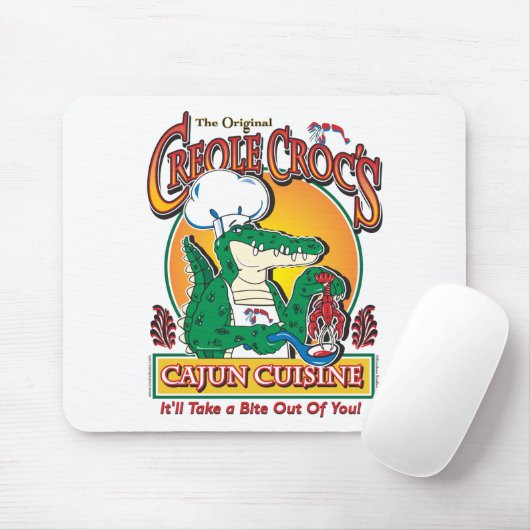 KREOLE-CROC MOUSEPAD (Mit Mouse)