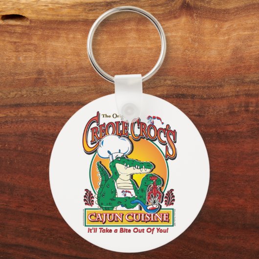KREOLE-CROC SCHLÜSSELANHÄNGER (Vorderseite)