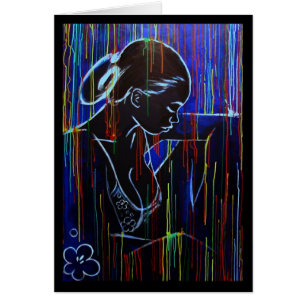 Kreolischer Regen - Blau