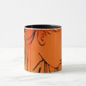 Kreolischer Regen - Gelb II Tasse (Zentrum)