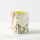 Kreolischer Regen - Weiß Tasse (Zentrum)