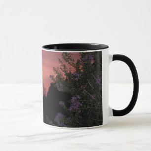 Krepp Myrte und Sonnenuntergang Tasse