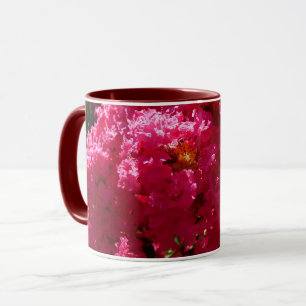 Kreppmyrtenbaum Magenta Blüten Tasse