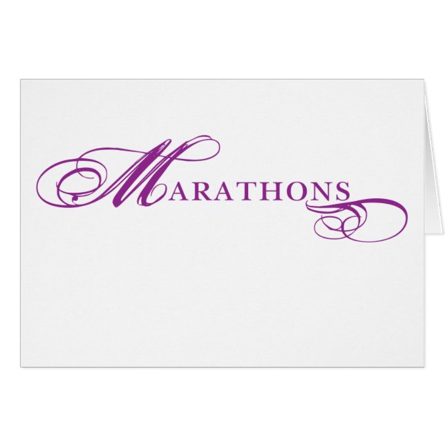 Kresday Marathons (Vorderseite (Horizontal))