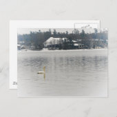 Kresge Auditorium, Interlochen Michigan Postkarte (Vorne/Hinten)