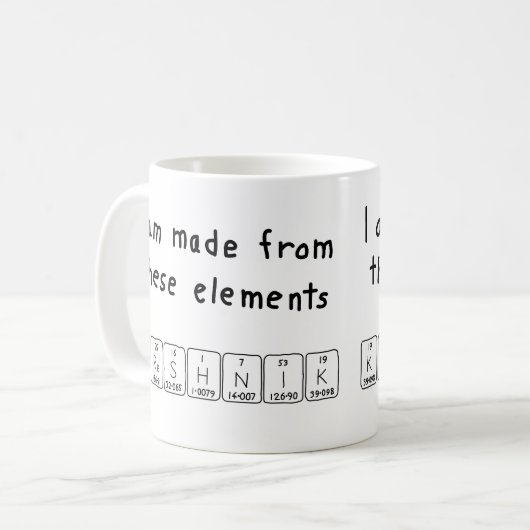 Kreshnik Periodenname Tasse (Vorderseite Links)