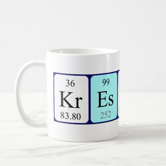 Kreshnik Periodenname Tasse (Links)