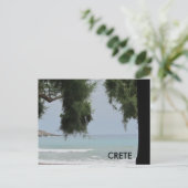 Kreta entlang des Mittelmeers Postkarte (Stehend Vorderseite)