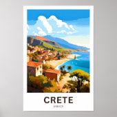 Kreta Greece Travel Print Poster (Vorne)