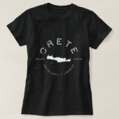 Kreta Griechenland Grafik T-Shirt (Design vorne)