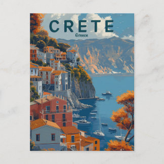 Kreta Griechenland Reisen Postkarte
