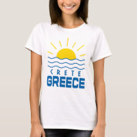 Kreta Griechenland Sonnenschein Und Meereswellen D