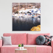 Kreta Griechenland Stretched Canvas Print Leinwanddruck (Insitu (Wohnzimmer))