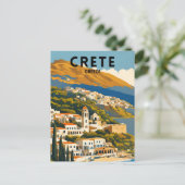 Kreta Griechenland Vintag Postkarte (Stehend Vorderseite)